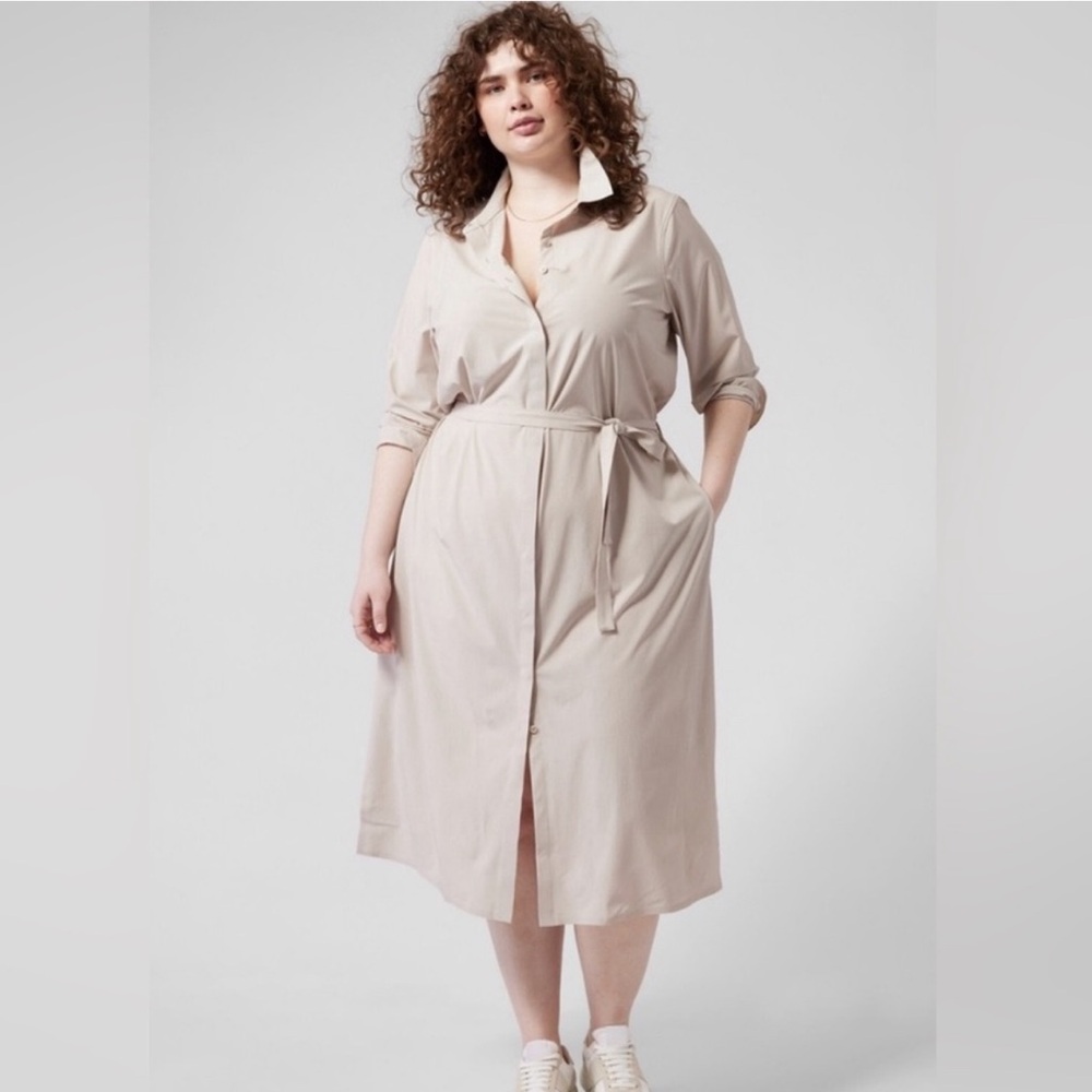 NWOT Athleta Urbanite Textured Dress